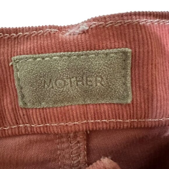 Mother Pants The Cha Cha Chew Hopscotch Ruffled Cropped‎ Corduroy Size 27 - Picture 5 of 8